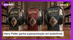 Harry Potter ganha superprodução em audiolivros em novembro