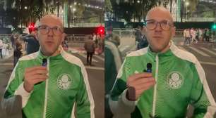 Palmeirense critica protesto antes de jogo e diz que torcida pode estar merecendo "Kit Nutella"