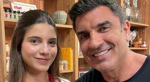 Edu Guedes detalha a relação com a filha, Maria Eduarda: 'Sempre fomos assim'