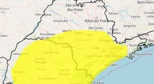 Frente fria: Inmet emite alerta amarelo para chuvas no Brasil; veja Estados afetados