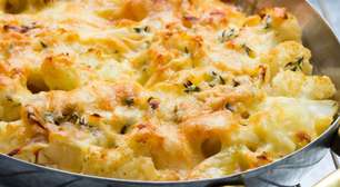 Gratinado de carne moída e couve-flor: receita leve e deliciosa