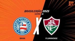 Bahia x Fluminense: onde assistir, escalações e arbitragem
