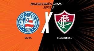 Bahia x Fluminense, com a Voz do Esporte, às 19h30, de Brasília