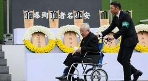 Sino toca em Nagasaki para lembrar os 80 anos da bomba que matou 74 mil pessoas