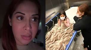 Maíra Cardi lamenta choro da filha e atualiza estado de saúde após cirurgia: 'Muita dor'