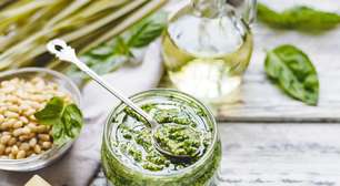 Molho pesto delicioso para incrementar suas receitas