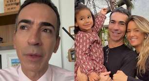 César Tralli lamenta não ter conseguido ter mais filhos com Ticiane Pinheiro: 'Não vieram'