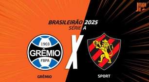 Grêmio x Sport: onde assistir, escalações e arbitragem