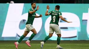 Com gols de Flaco López e Vitor Roque, Palmeiras supera Ceará de virada