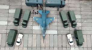 Não é que a Rússia não consiga encontrar os F-16 da Ucrânia, é que Kiev descobriu o esconderijo perfeito para o futuro das guerras