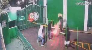 Palmeiras sofre ataque com bombas e rojões na Academia de Futebol