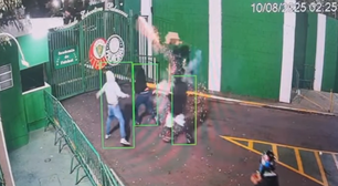Academia de Futebol do Palmeiras sofre ataque vândalo com bombas e rojões; veja vídeo