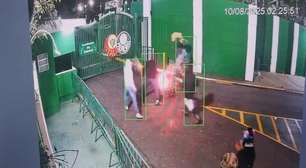Academia de Futebol do Palmeiras sofre ataque vândalo com bombas e rojões