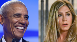 Jennifer Aniston revela encontro com Michelle Obama após boato de romance com Barack Obama: 'Tive a sorte de...'