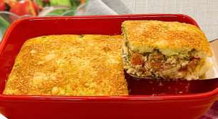 Torta de liquidificador fácil: de sardinha, sem trigo