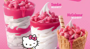 McDonald's lança sobremesas temáticas da Hello Kitty; saiba quais são