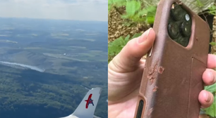 Celular despenca de avião a mais de 800 metros de altura e não quebra; veja o vídeo