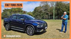 Fiat Toro 2026: novo design, freios traseiros a disco e primeiro test drive