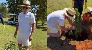 Lula planta baobá no Alvorada e diz que árvore é para que futuros presidentes 'tenham juízo'