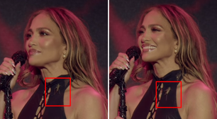 Inseto gigante surpreende Jennifer Lopez e causa gritaria e risos durante show; veja