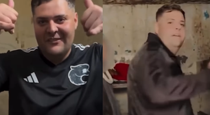 Influenciador preso grava vídeo dentro da cela e posta nas redes