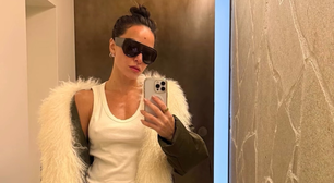 Sabrina Sato aposta em look casual quentinho: 'frio de SP'