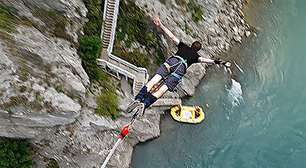 Lugares perfeitos para a prática de bungee-jumping