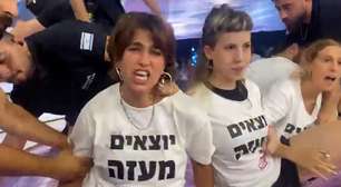 Ativistas invadem Big Brother Israel e pedem cessar-fogo em Gaza