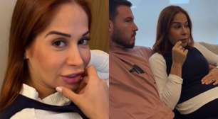 Grávida, Maíra Cardi analisa nome para a filha e detona sugestão do marido: 'De velho'