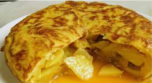 Isso a Globo não mostra, como fazer tortilla omelete, espanhol dobrado, de batata
