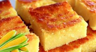 Pamonha de forno molhadinha e saborosa: é irresistível com uma xícara de café