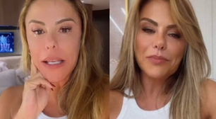 Esposa de Leonardo aparece com olho inchado e revela o diagnóstico; veja detalhes
