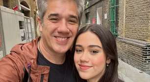 Rogério Flausino, do Jota Quest, abre álbum de fotos em comemoração aos 18 anos da filha: 'Amor maior'