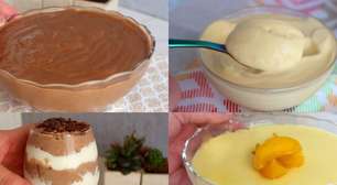 Veja 4 sobremesas sem açúcar irresistíveis para matar a vontade de doce sem culpa