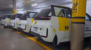 99 elimina 18,5 mil toneladas de CO com carros eletrificados