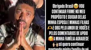 Tirullipa agradece acolhimento após traição: 'Quero manter minha família de pé'