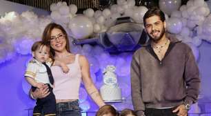Fãs apontam climão entre Zé Felipe e Virginia na festa do filho: 'Não tá suportando'
