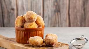 3 receitas de bolinho de chuva proteico para o lanche da tarde