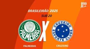 Palmeiras x Cruzeiro, pelo Brasileiro Sub-20: onde assistir, escalações e arbitragem
