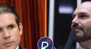 "Não existe mandato à distância", diz Hugo Motta sobre Eduardo Bolsonaro