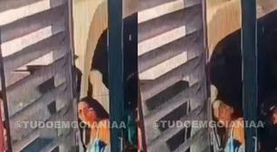 Mulher é atingida pelo retrovisor de ônibus em Goiânia