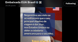 Grávidas na mira dos EUA: visto pode ser negado por "turismo de parto"
