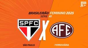 São Paulo x Ferroviária (Feminino): onde assistir, escalações e arbitragem