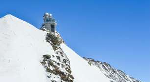 De trem até a estação mais alta da Europa