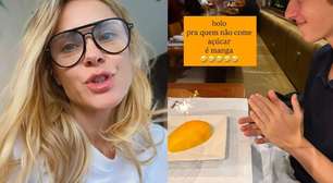 Carolina Dieckmann se defende após trocar bolo de aniversário do filho por manga: 'Ele ama fruta'