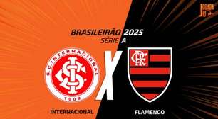 Internacional x Flamengo: onde assistir, arbitragem e escalações
