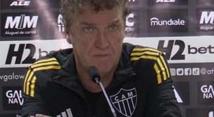 Cuca se esquiva e transfere justificativa para saída de Rabello à diretoria do Atlético-MG
