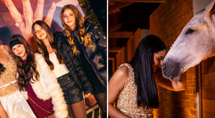 Filha de Angélica, Eva Huck, vai em aniversário de apresentadora e look chama a atenção