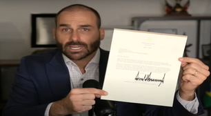 Eduardo Bolsonaro agradece 'carta bombástica' de Trump ao pai: 'Grande alegria'
