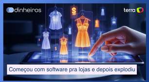 Ele começou com software para lojas e hoje atende mais de 70 países